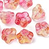 Transparent Electroplate Glass Beads EGLA-FS0001-38A-5