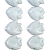 Handmade Porcelain Beads Strands PORC-C007-01-2