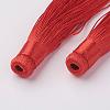 Nylon Tassels Big Pendant Decorations HJEW-G010-B-3