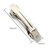 Iron Hair Barrette Findings IFIN-A171-06B-4