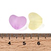 Frosted Transparent Acrylic Beads FACR-C001-01G-3