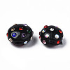 Polymer Clay Rhinestone Beads RB-S056-27I-3