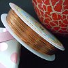Copper Jewelry Wire CWIR-CW1mm-14-1