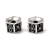 Brass Cubic Zirconia Beads KK-K346-08AS-1