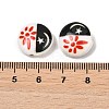 Printed Handmade Porcelain Beads PR-CBA938E-02-5