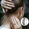 4Pcs Brass Cuff Open Rings for Men RJEW-UN0003-11AS-5