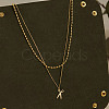 20Pcs 2 Colors 201 Stainless Steel Pendants STAS-DC0012-83-4