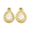 Natural White Shell Teardrop Charms STAS-J401-VC667-2
