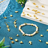 36Pcs 6 Styles Brass Beads KK-TA0002-07-7
