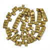 PVD Vacuum Plating Electroplate Non-magnetic Synthetic Hematite Multi- Strand Links G-T114-03B-3