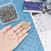 600Pcs 3 Style Stainless Steel Bead Tips STAS-SC0004-99-3