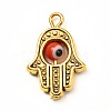 Tibetan Style Alloy Lampwork Pendant PALLOY-JF00985-2