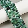 Natural Grade A Striped Agate/Banded Agate Beads Strands G-E478-08-6MM-5