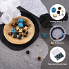 Crafans DIY Men's Gemstone Bracelet with Cross Making Kits DIY-CF0001-21-3