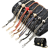Spray Painted Zinc Alloy Cord Lock Clasp FIND-WH0111-157A-5