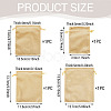 4Pcs 4 Styles Velvet Jewelry Drawstring Storage Pouches TP-TADJ0001-02-4