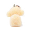 Flocking Opaque Resin Pendants RESI-I353-02P-04-3