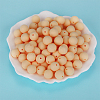 Round Silicone Focal Beads SI-JX0046A-20-3