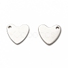 Non-Tarnish 201 Stainless Steel Charms STAS-I172-29P-2