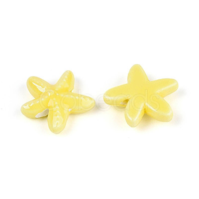 Handmade Porcelain Beads LS-PORC-Q002-02B-01-1