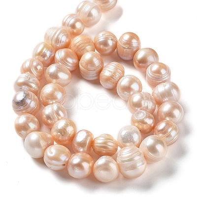 Natural Cultured Freshwater Pearl Beads Strands PEAR-E019-18-1