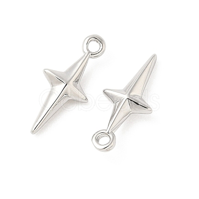SHEGRACE Brass Star Charms XGR0167P-104P-1