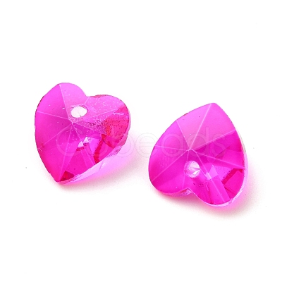 Romantic Valentines Ideas Glass Charms G030V10mm-37-1