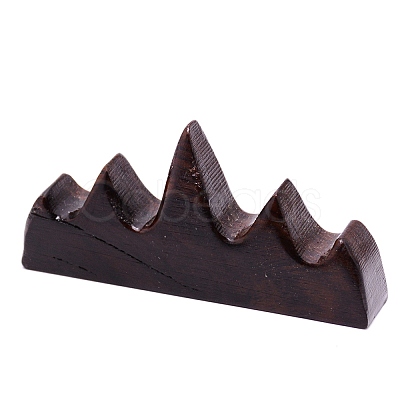 Wooden Chinese Calligraphy Brush Holder AJEW-WH0171-82B-1