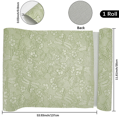 PU Leather Fabric DIY-WH20055-025D-1