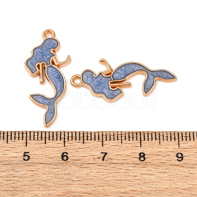 Alloy Enamel Pendants ENAM-N054-021F-1