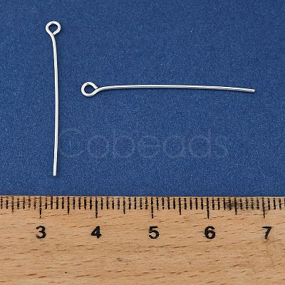 Brass Eye Pins KK-H258-08B-S-1
