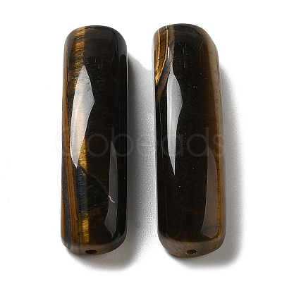 Natural Tiger Eye Connector Charms G-G095-01C-1