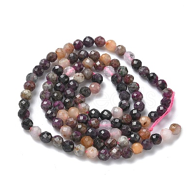 Natural Ruby Beads Strands G-L651-C07-3mm-1