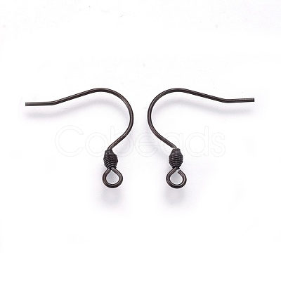 304 Stainless Steel Earring Hooks STAS-O119-07B-1