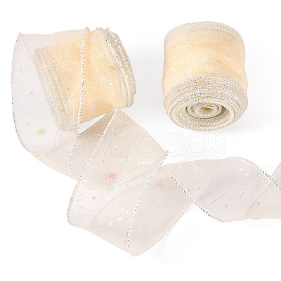 Polyester Deco Mesh Ribbons OCOR-TAC0024-004F-1