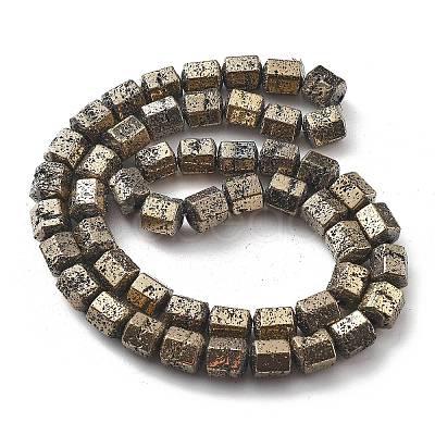 Electroplated Natural Lava Rock Beads Strands G-A251-A01-01E-1