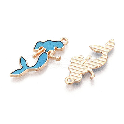 Alloy Enamel Pendants ENAM-N054-021A-1