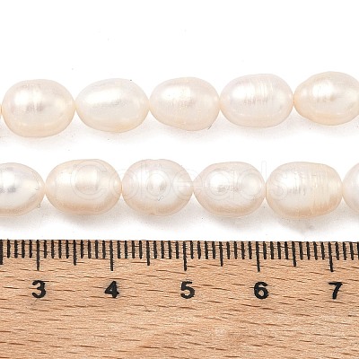 Natural Cultured Freshwater Pearl Beads Strands PEAR-D003-01D-10-1
