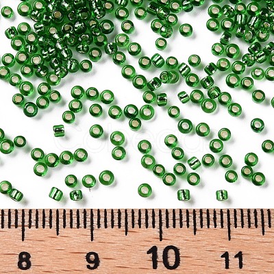 11/0 Grade A Transparent Glass Seed Beads X-SEED-Q007-F52-1