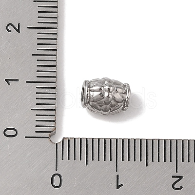 Non-Tarnish 304 Stainless Steel Beads STAS-Z058-03P-12-1