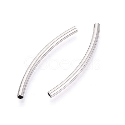 304 Stainless Steel Tube Beads STAS-T065-19P-1
