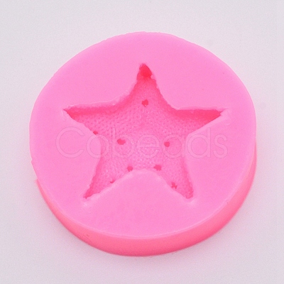 Ocean Series Starfish Shape Fondant Molds DIY-WH0181-42-1