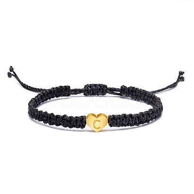 Adjustable Nylon Thread Braided Beads Bracelets PW-WG8DF96-03-1