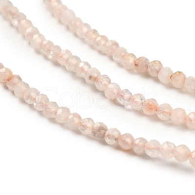 Heated Natural Citrine Beads Strands G-RM2025-05A-2mm-1