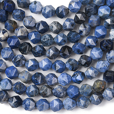 Natural Dumortierite Quartz Beads Strands G-F523-17-6mm-1