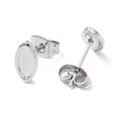 Non-Tarnish 304 Stainless Steel Stud Earring Finding EJEW-I285-02P-1