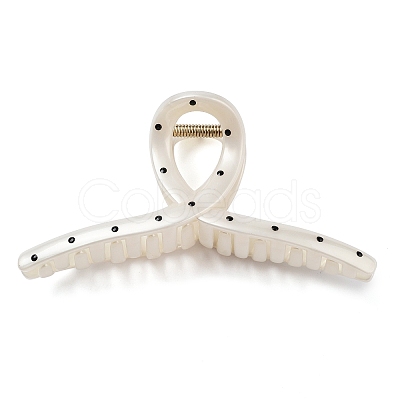 Lovely Polka dots PVC Claw Hair Clips PHAR-S001-02B-1
