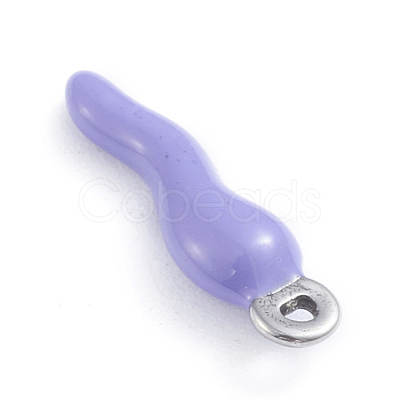 304 Stainless Steel Pendants STAS-I148-02P-06-1
