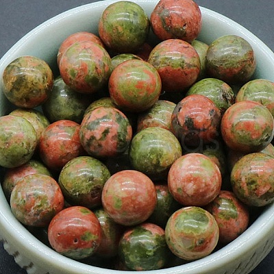 Natural Unakite Crystal Ball LS-PW-WG45243-08-1