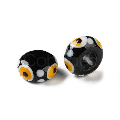 Handmade Lampwork European Beads LA-CBA0C61-01B-1